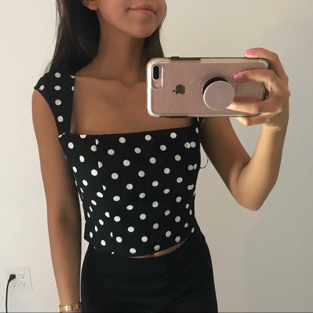 Polka Dot Top